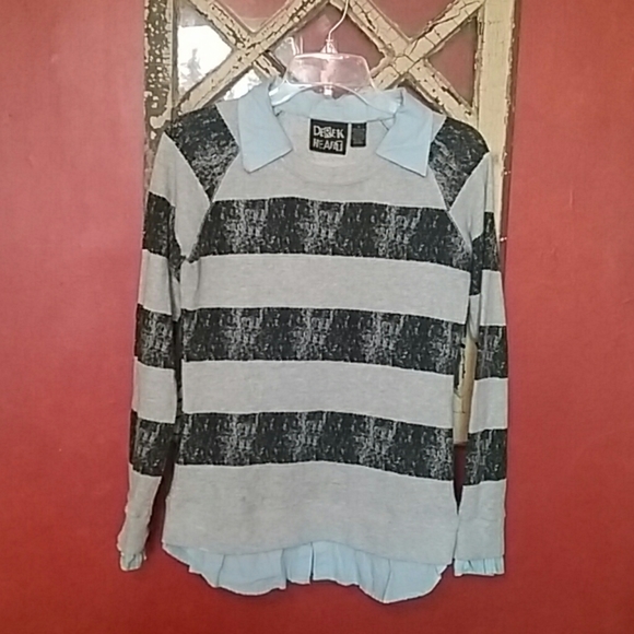 Derek Heart long sleeve shirt - Picture 1 of 3